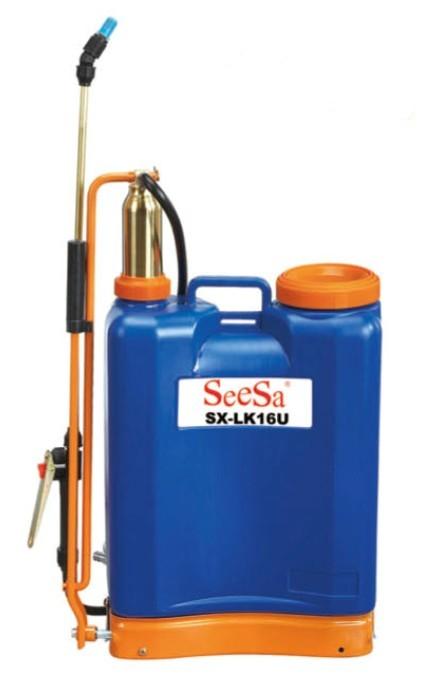 16L Agricultural Brass Cylinder Knapsack Manual Hand Pressure Backpack Sprayer (SX-LK16U)