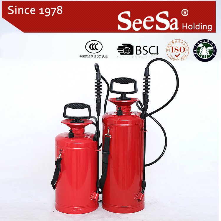 11L Metal Iron Bottle Anti-Rust Hand Pressure Compression Manual Sprayer (SX-CS20011)