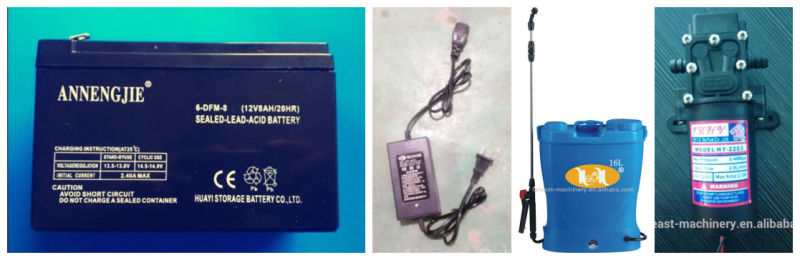 16L Electric Automatic Plastic Sprayer