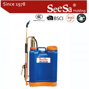 16L Agricultural Brass Cylinder Knapsack Manual Hand Pressure Backpack Sprayer (SX-LK16U)