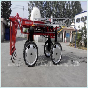 Four -Wheel High Clearance Self- Propelled Boom Sprayer for Farm Use