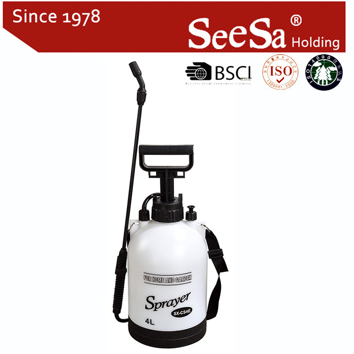 4L Garden Pressure Hand Compression Manual Shoulder Sprayer (SX-CS4E)