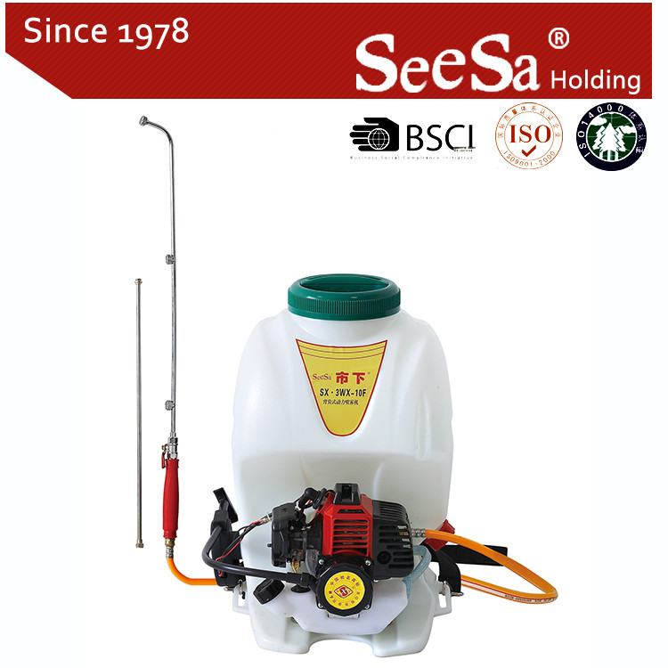 15L Two Stroke Knapsack Power Gasoline Sprayer (SX-3WZ--10F)