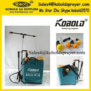 16L PP Plastic Home Car Washing Equipment Knapsack Sprayer