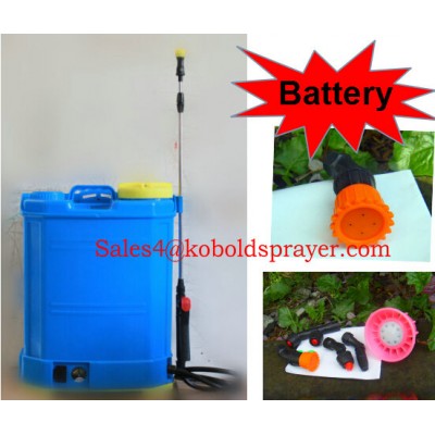 16L Agriculture Backpack 12V Battery Pesticide Sprayer