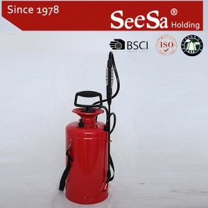 7L Iron Bottle Industrial Hand Pressure Hand Compression Manual Anti Rust Sprayer (SX-CS2007)