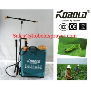 16L Backpack Agriculture Hand Sprayer, Double Pump Knapsack Sprayer
