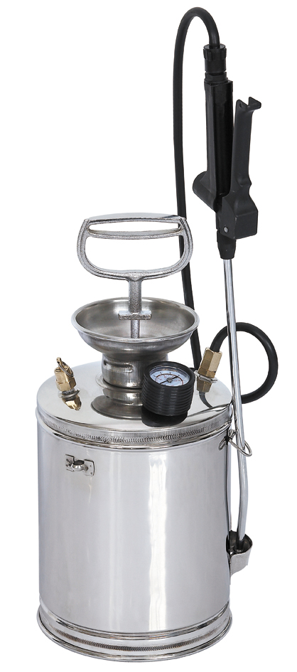 4L Stainless Steel SUS-304 Anti-Rust Hand Pressure Air Compression Manual Sprayer (SX-CS18004)