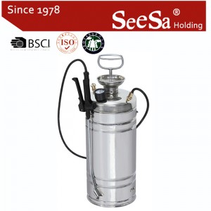 10L Stainless Steel Hand Pressure Hand Compression Manual Shoulder Sprayer (SX-CS18010)