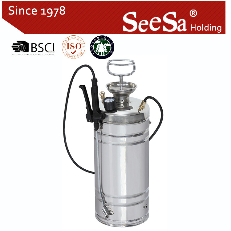 10L Stainless Steel Hand Pressure Hand Compression Manual Shoulder Sprayer (SX-CS18010)
