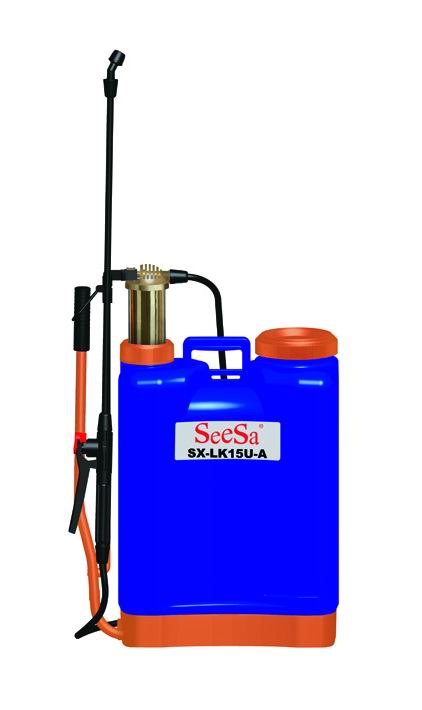 15lknapsack/Backpack Manual Hand Pressure Brass Cylinder Sprayer (SX-LK15U-A)