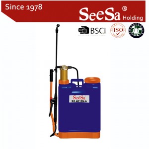 15lknapsack/Backpack Manual Hand Pressure Brass Cylinder Sprayer (SX-LK15U-A)