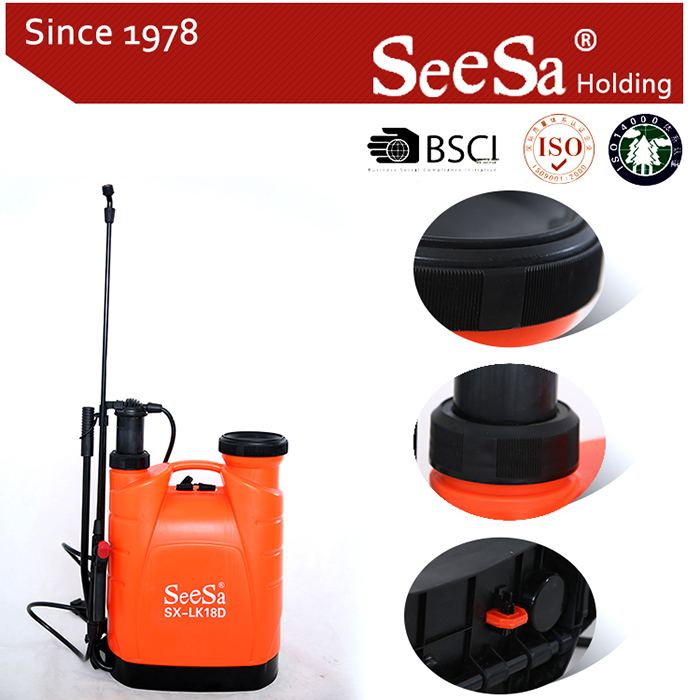 Agricultural Manual Air Pressure Back Pack Sprayer-- Sx-Lk20d Sx-Lk18d