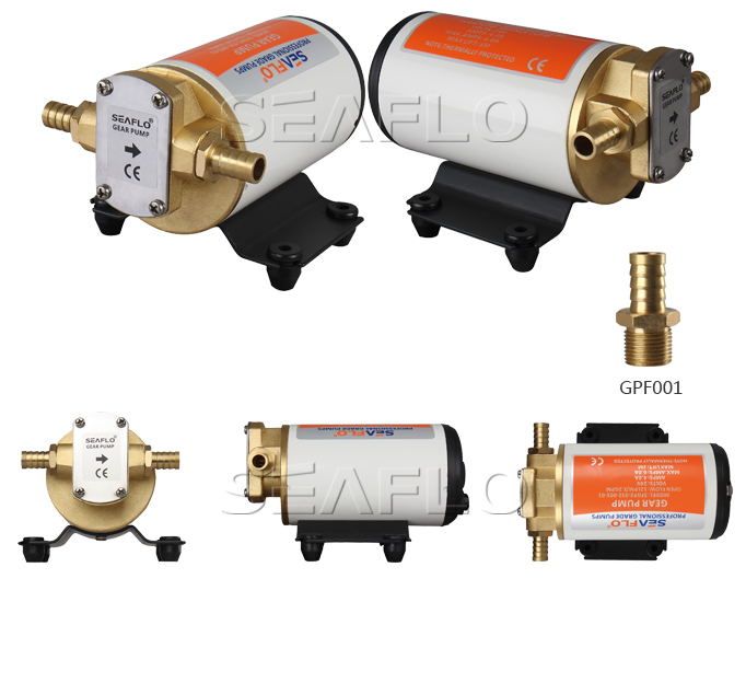 Stainless Steel Gear Diesel Transfer Pump 12V/24V