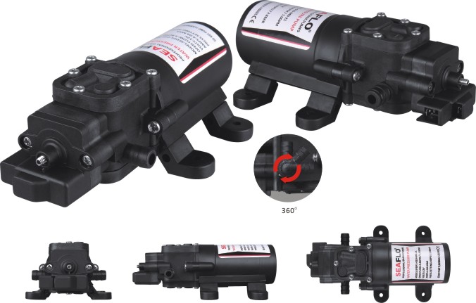 Battery Operated Water Pump for Garden 12V 40psi Self Priming Pump