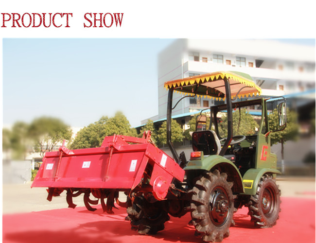 Articulated Small Tractor Small HP Wheel Cultivator Mini Tiller Cultivator Farm Tractor