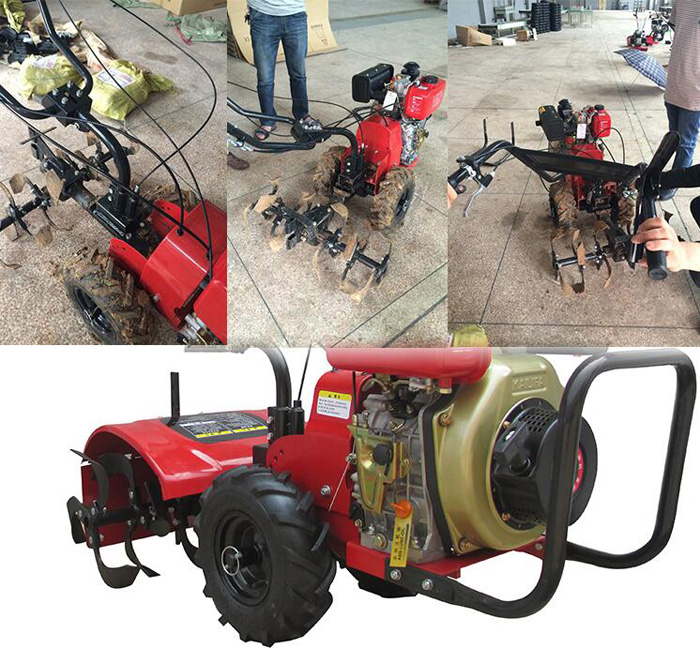 Farm and Garden 178f Diesel Engine Tiller Cultivator Power Weeder