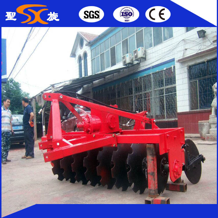 Square Beam Large Paddy-Field Driven Disc Plough for 80-120HP Tractor