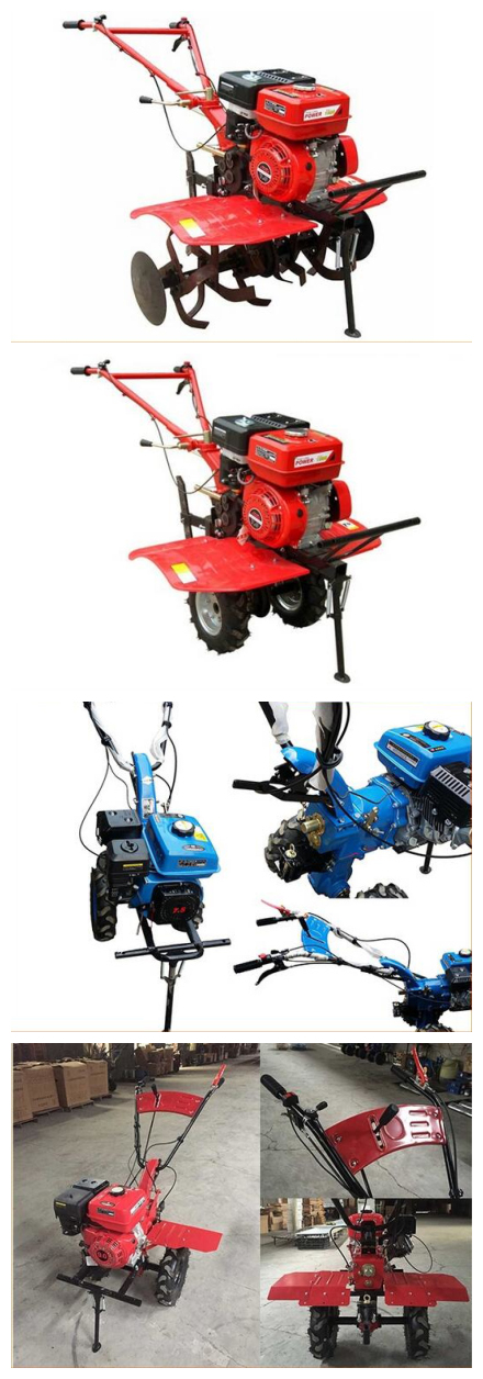 4.6~12kw Gasoline Power Tiller Cultivator Tractor