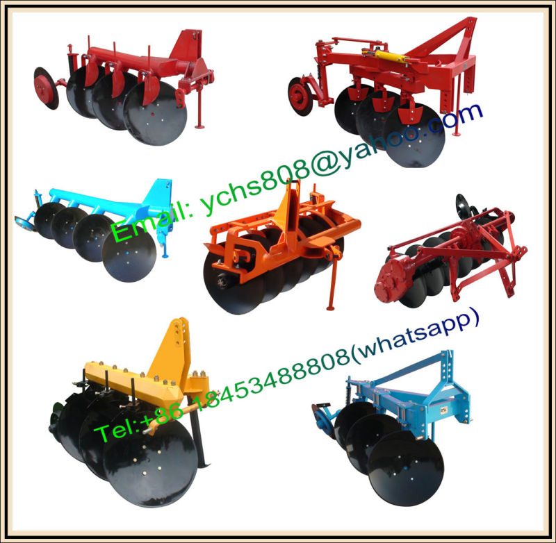Farm Cultivator Disc Plow Tractor Trailed Tube Disk Plough