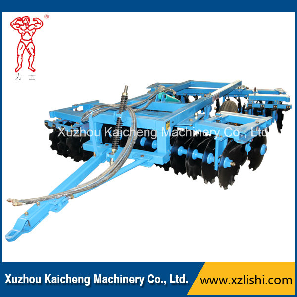 Heavy -Duty Folding Wing Disk Harrow, Trailed Disc Harrow