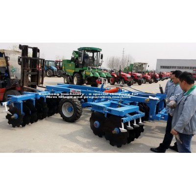 Heavy Duty Foldable Disc Gang Hydraulic Offset Disc Harrow