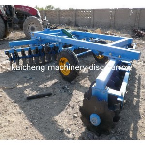 Heavy Duty Offset Hydraulic Disc Harrow Machine for Farm Land Soil Cultivator