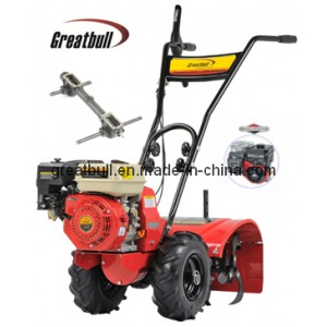 6.5HP Propelled Handrail Gasoline Rotavator Rotary Cultivator Tiller (GBA-902A-1)