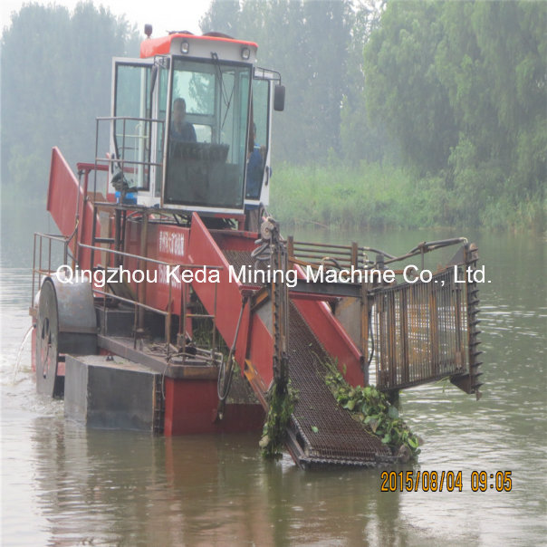 Hydraulic Aquatic Water Weed Harvester in Indonesia