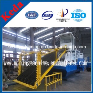 Hydraulic Aquatic Water Weed Harvester in Indonesia