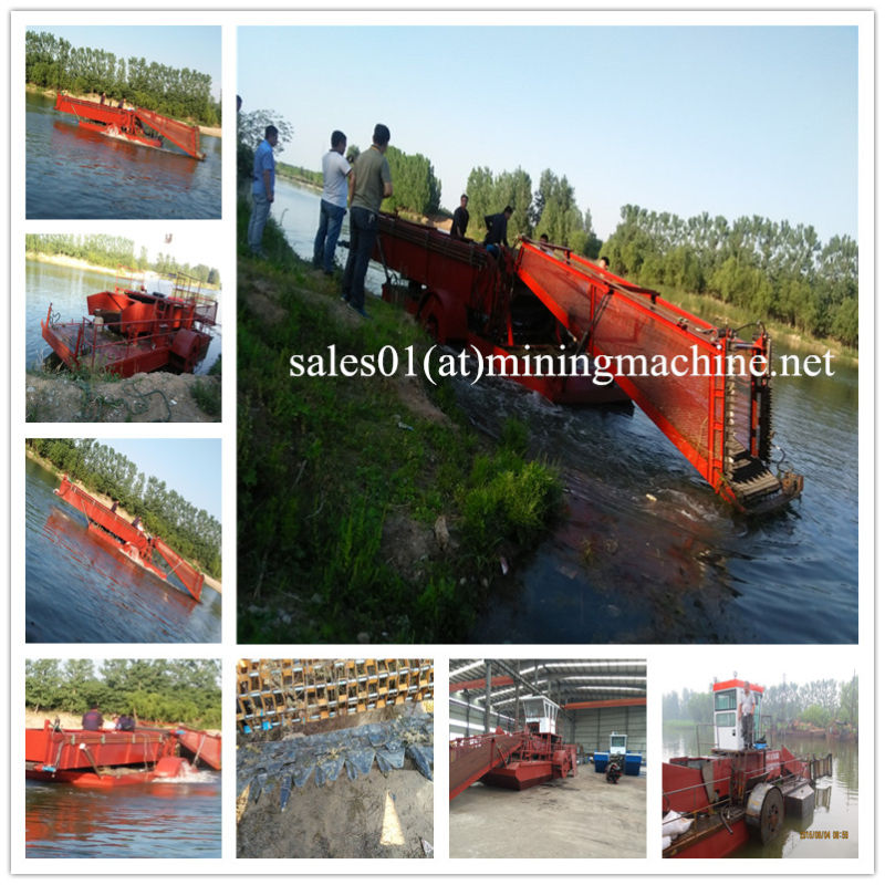 Lake Aquatic Weed Harvester Boat