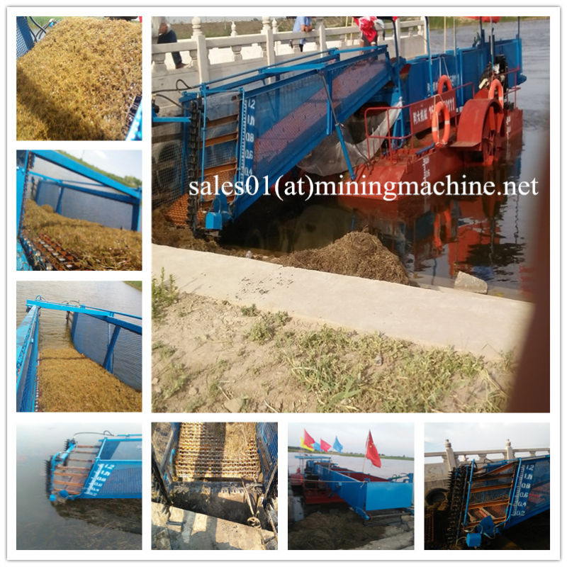 Weed Cutting Ship Aquatic Weed Harvester Ship
