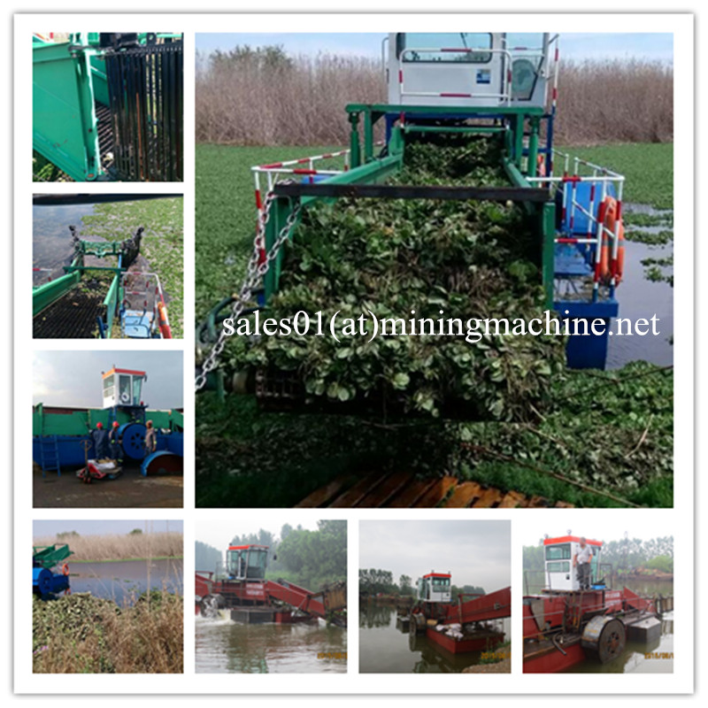 Automatic Aquatic Weed Cutting Harvester for Sale