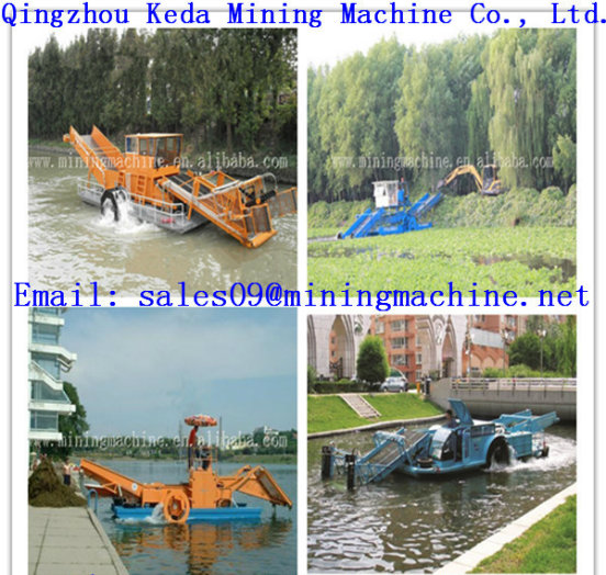 Water Weed Cutting Dredger with Best Price and High Quality