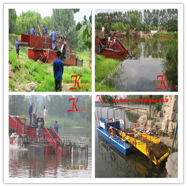 Good Efficiency of Water Weed Cutting Dredger