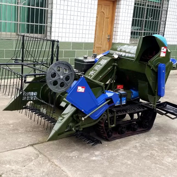 Wheat and Rice Reaper Machine Combine with Tractor