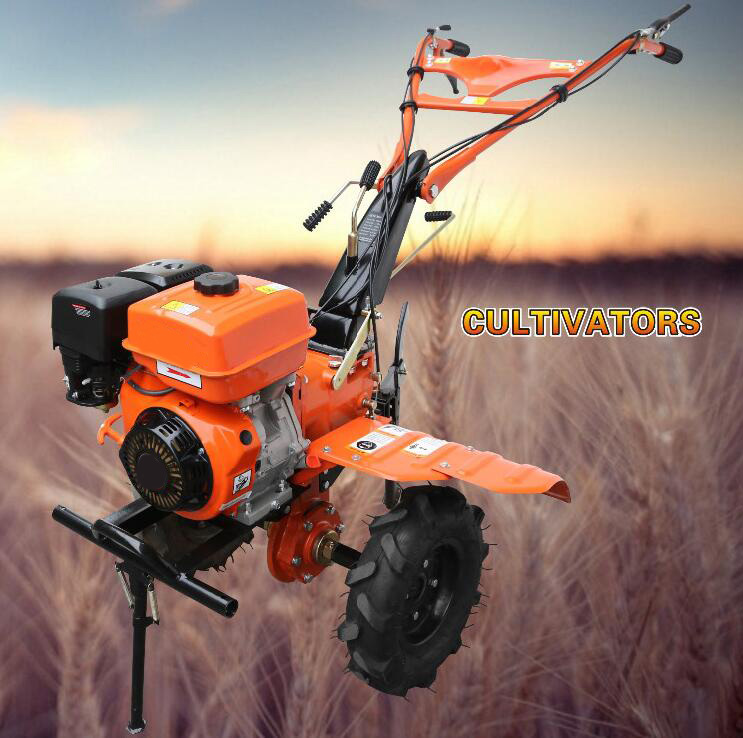 Vertical 4-Stroke Farming Mini Power Tiller, Rotary Tiller