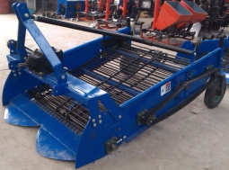 Automatic Loading Potato Harvester