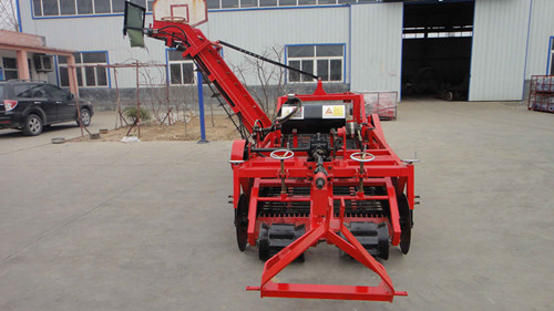 Automatic Loading Potato Harvester