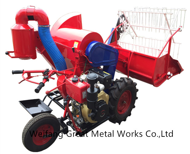 Crawler Type Rice and Wheat Combine Harvester