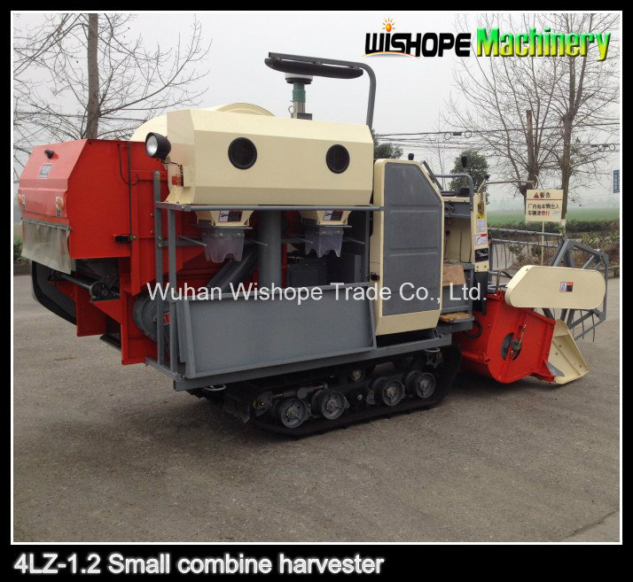 Wishope Small Rice Combine Harvester with Manual Grain Tank
