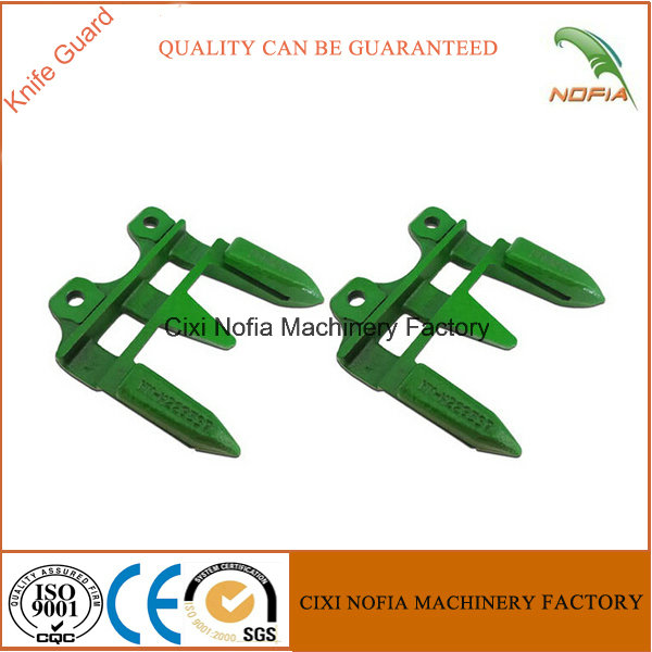 H229537 Casting Steel Farm Combine Harvester Double Finger Knife Guard