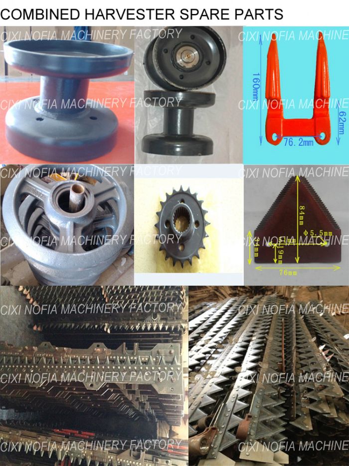 Thrust Roller for Kubota Combined Harvester