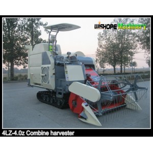 BV Certificate 4lz-4.0z Rice Combine Harvester