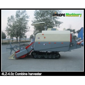 Wishope 4lz-4.0z Rice Combine Harvester Sales in Kyrgyzstan