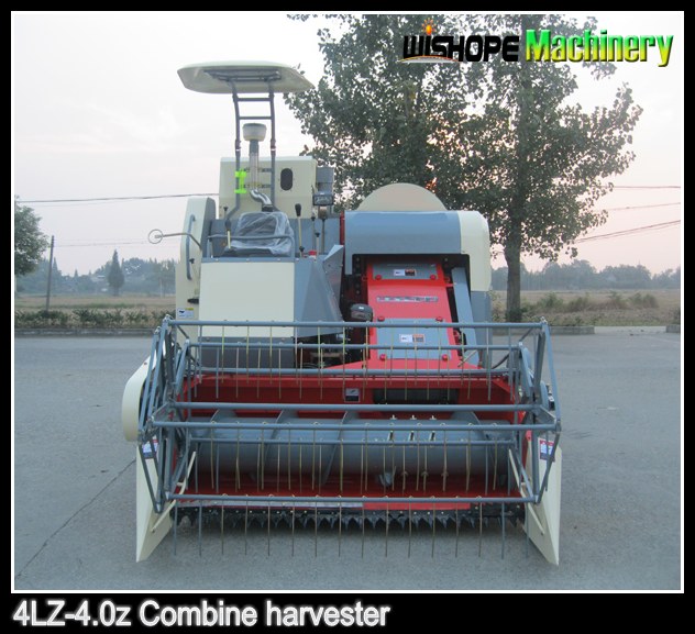 BV Certificate 4lz-4.0z Rice Combine Harvester