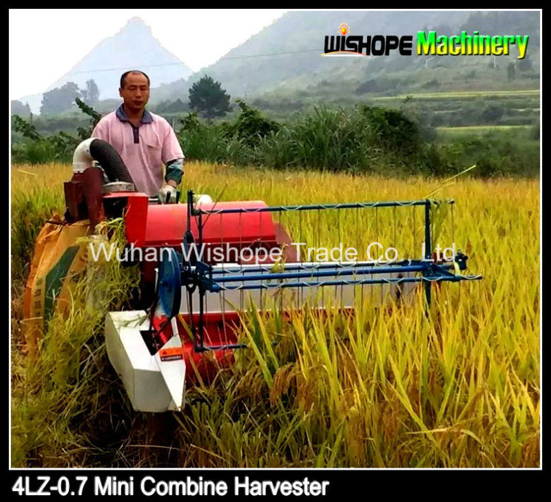 13HP Engine Power Rice Mini Harvester for Sale