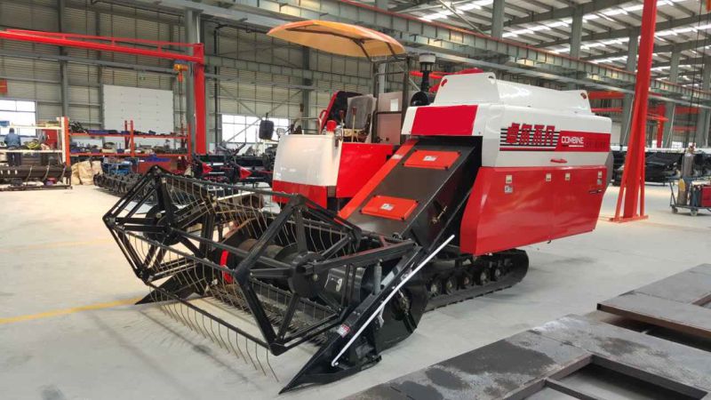 Big Cutting Width Combine Harvester for Rice and Wheat