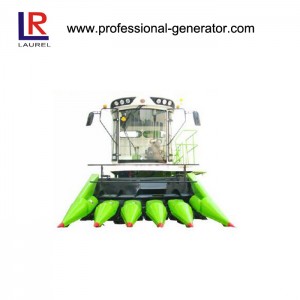 160HP Farming machinery Mini Corn Combine Harvester