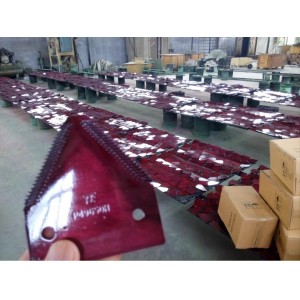 Custom-Made Harvester Spare Parts Chinese Factory Harvester Knife Section